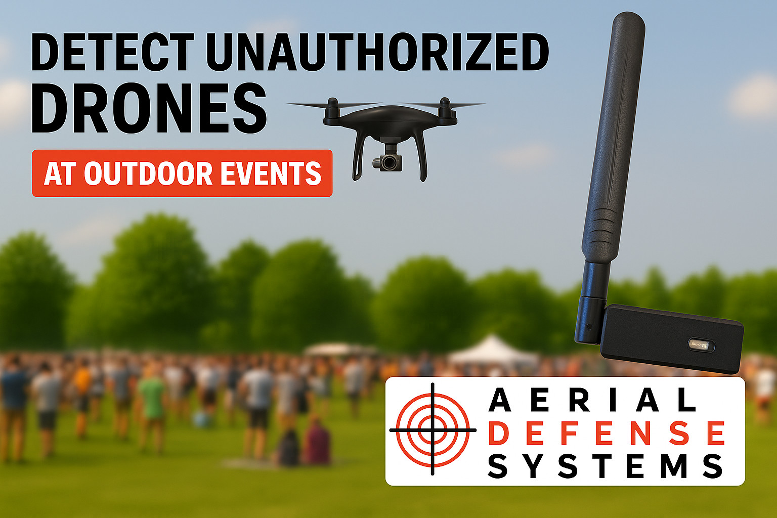 Drone and Pilot Detection Device –Handheld Remote ID Receiver for iOS & Android