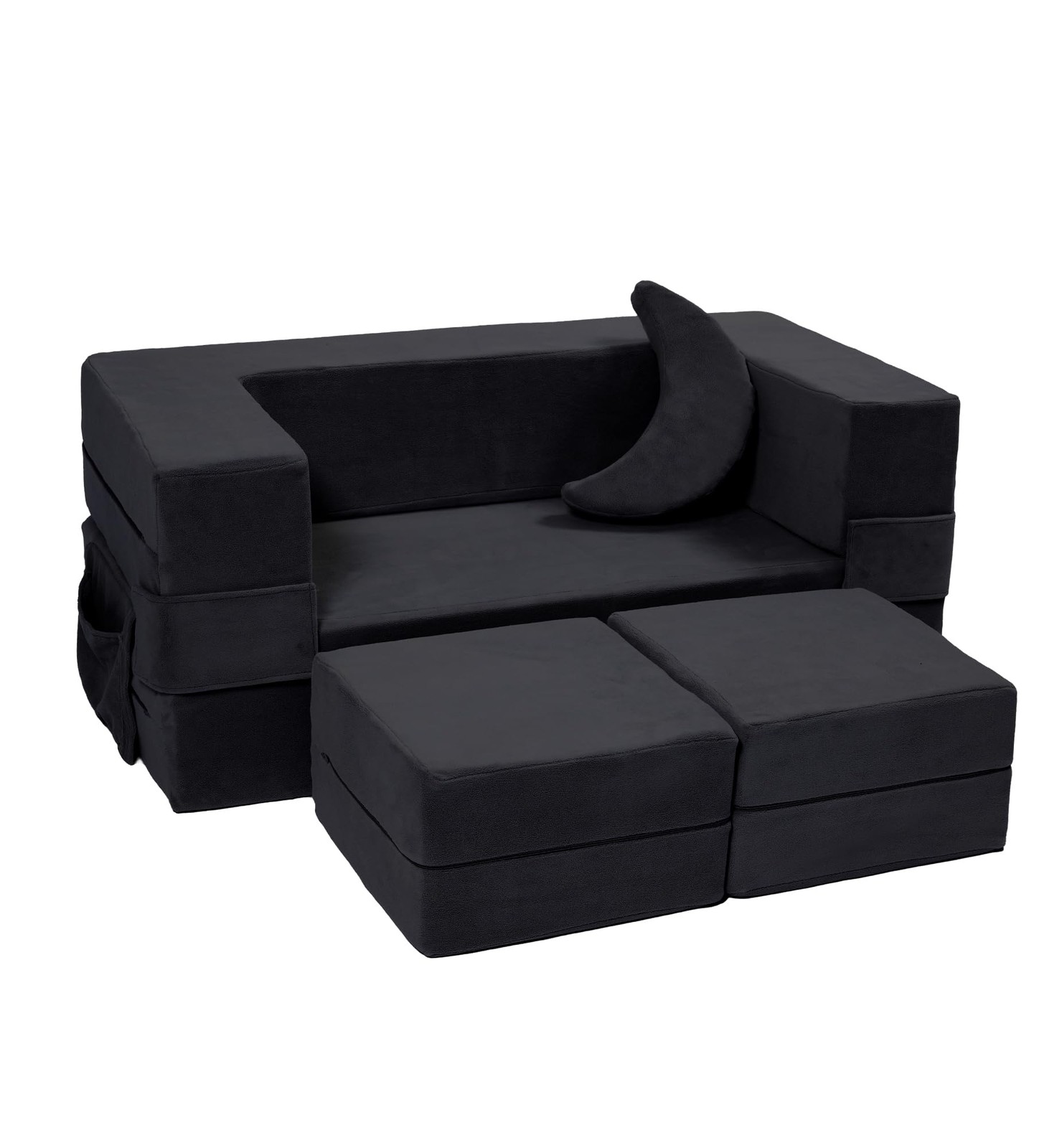 Modular Kids Sofa,Toddler Couch Foam Armchair for Kids, Children Convertible ...