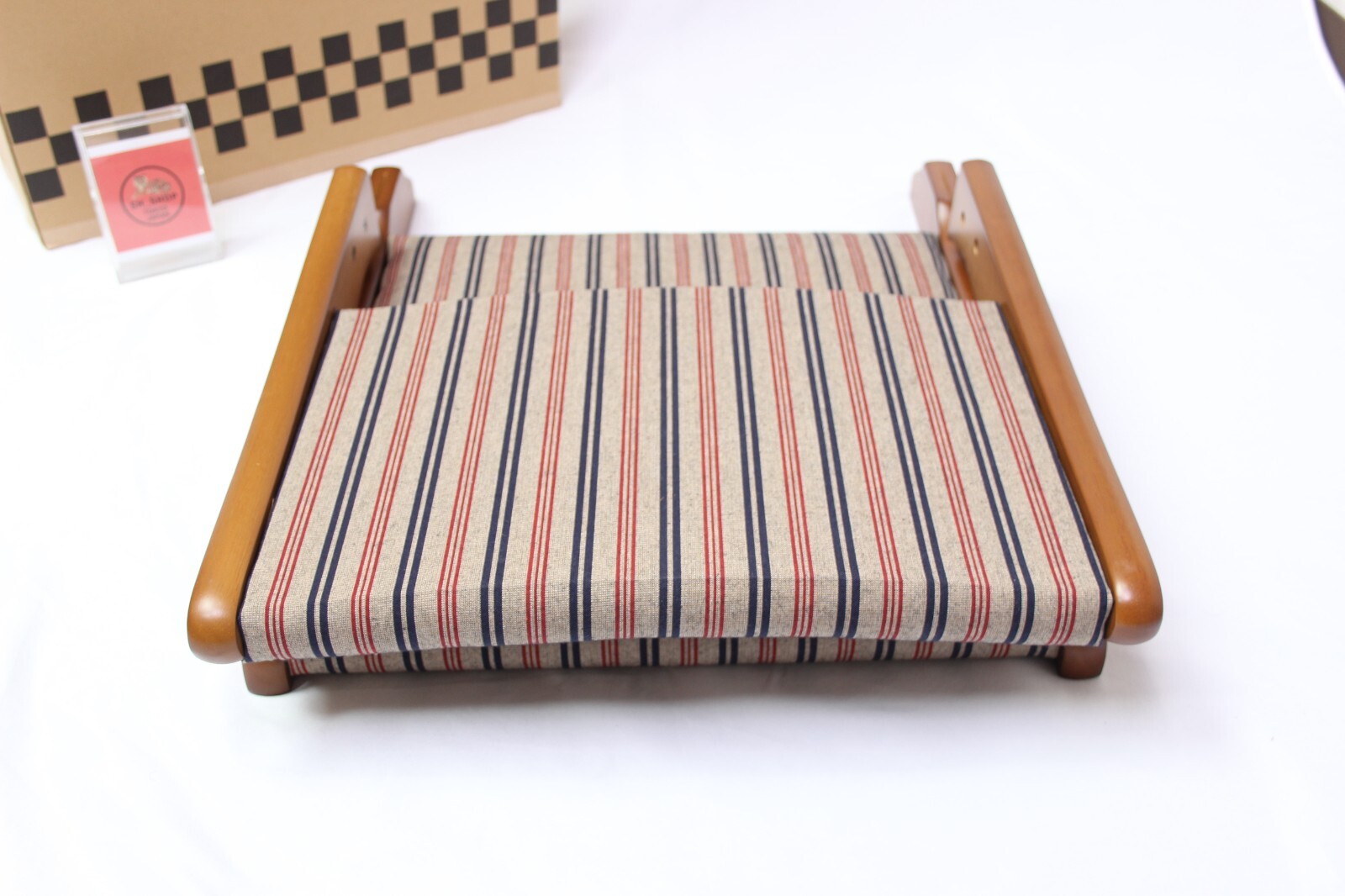 Tatami floor chair Zaisu made in Japan 1 unit W17.3 x D20.6 x H18.1 inc.