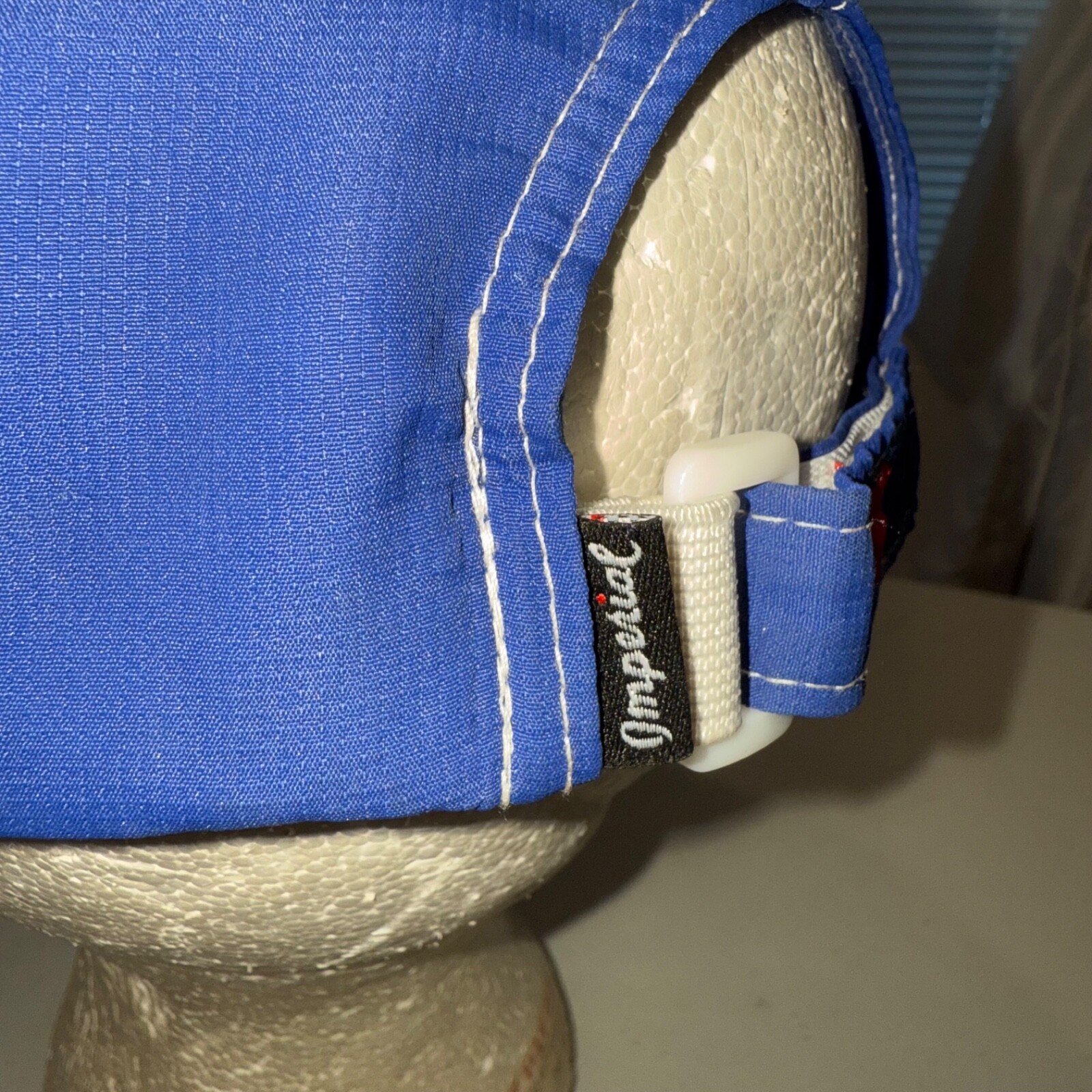 U.S. Open Pinehurst No 2 Royal Blue White Topstitch Hat Cap USGA Hook Loop EUC