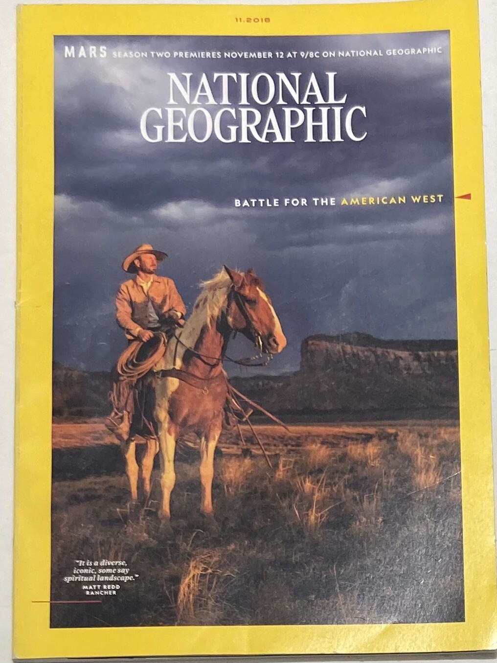 National Geographic November 2018 - Battle For The American West
