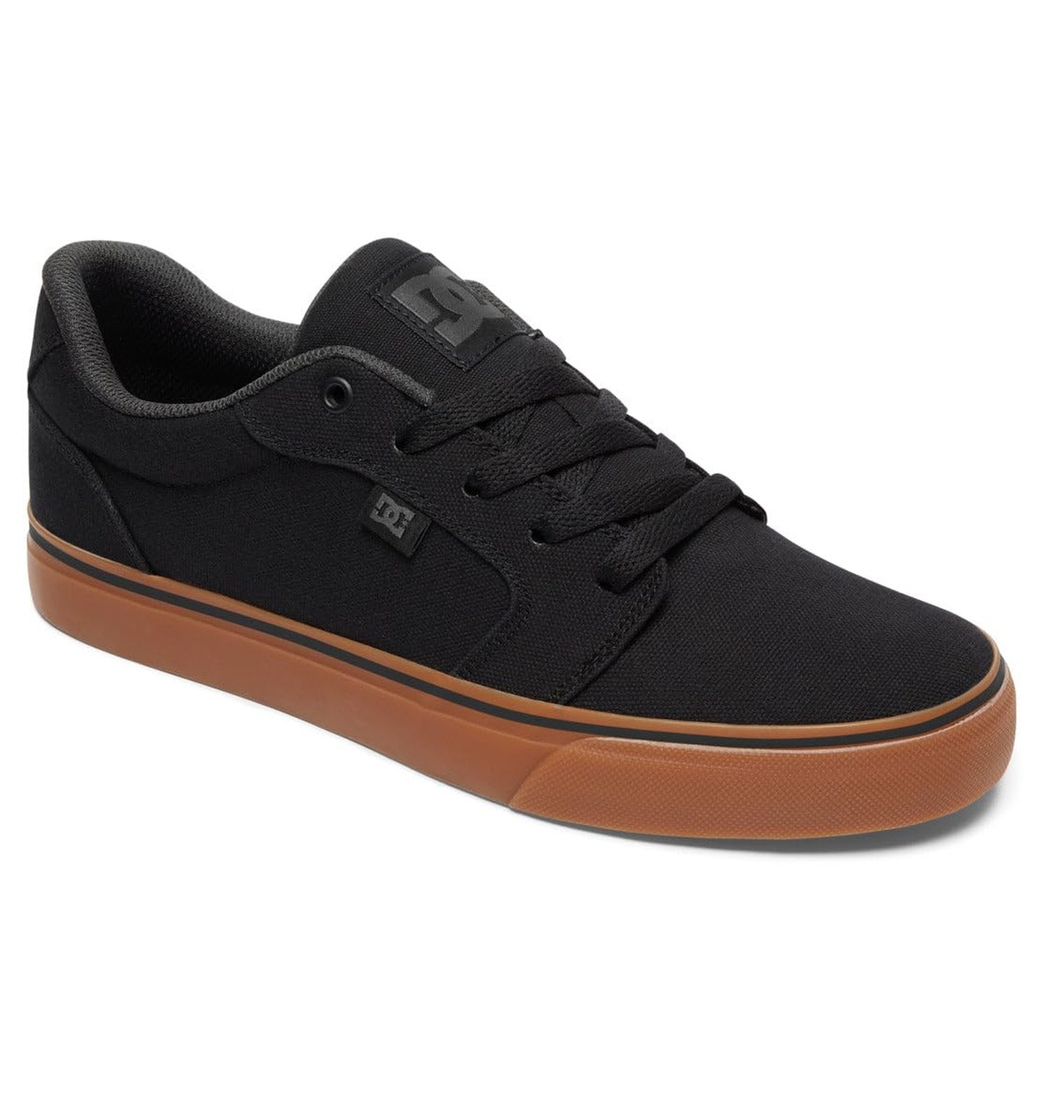 DC Shoes Mens Anvil Casual Skate Shoe 13 Black/Gum