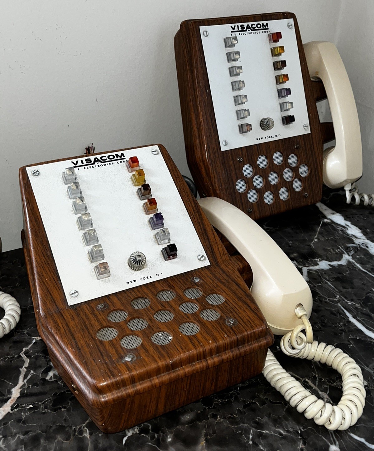 Rare! Vintage AE Electronics Corp. (VisaCom) Intercom Phone System..