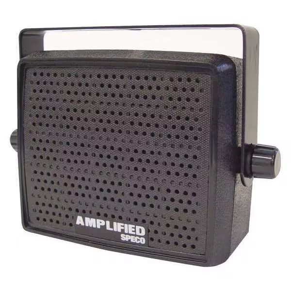 Speco Technologies Extension Speaker,1.6 lb.,Black,82dB AES4 Speco Technologies