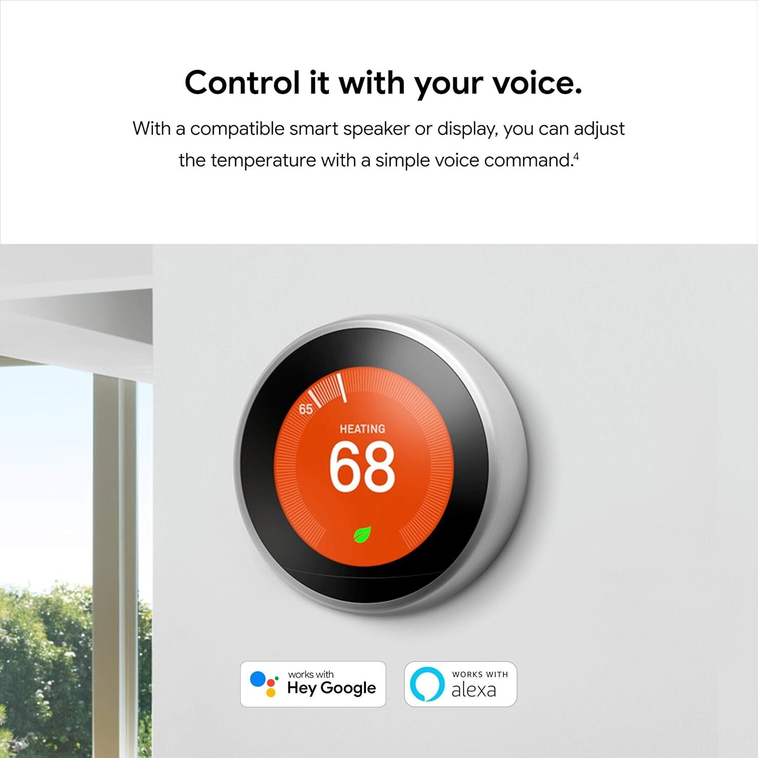 Google Nest Learning Thermostat - Smart & Programmable for Home - 3rd Generation