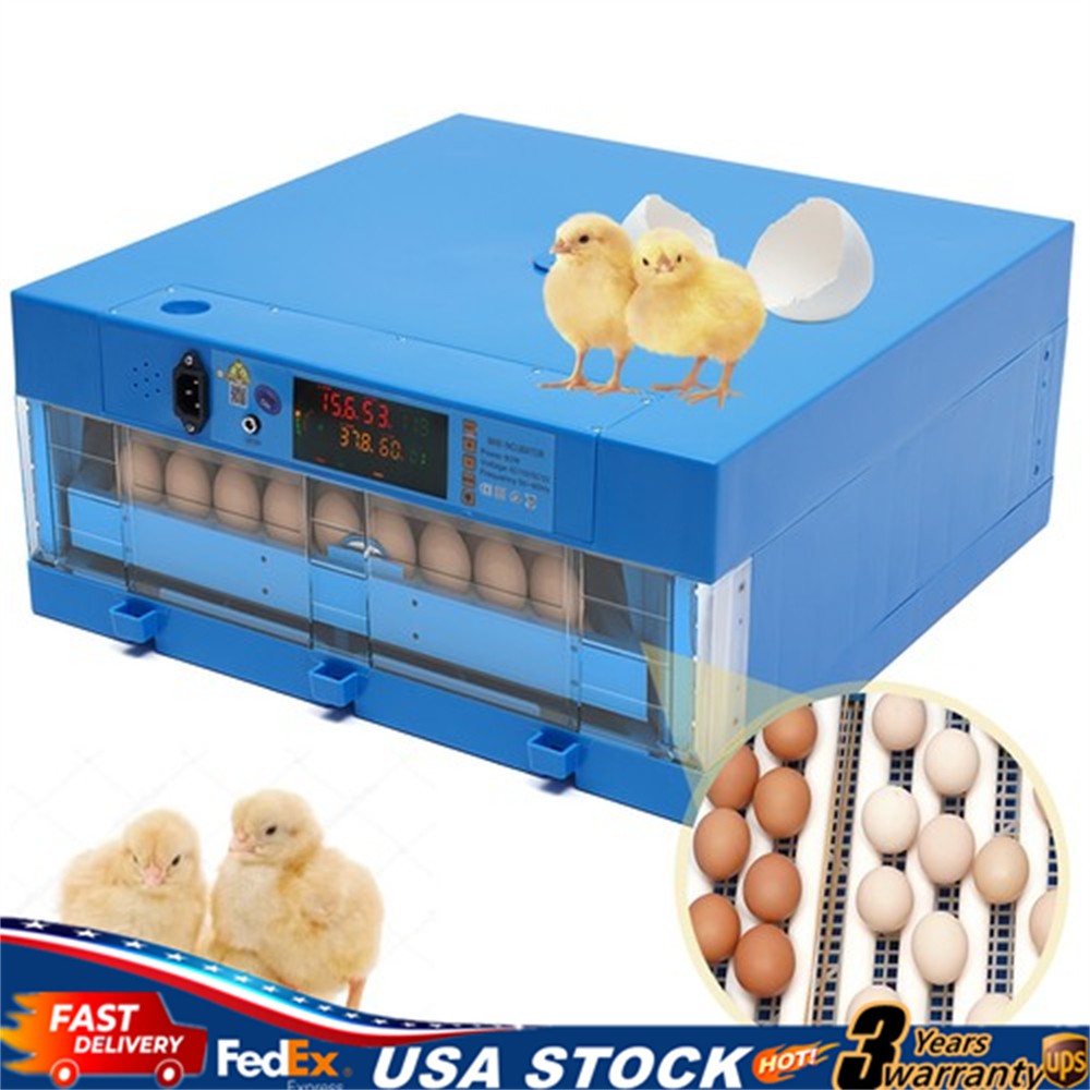 48 Eggs Digital Incubator with Fully Automatic Egg Turning Humidity Chicken Duck