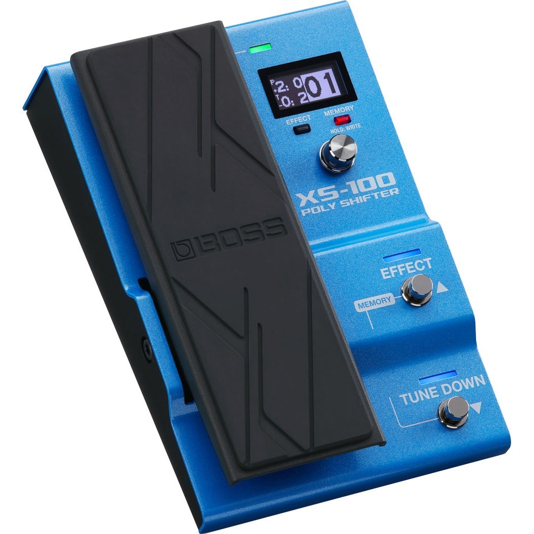 BOSS XS-100 Poly Shifter Advanced Pitch Shift Workstation Pedal with Expression