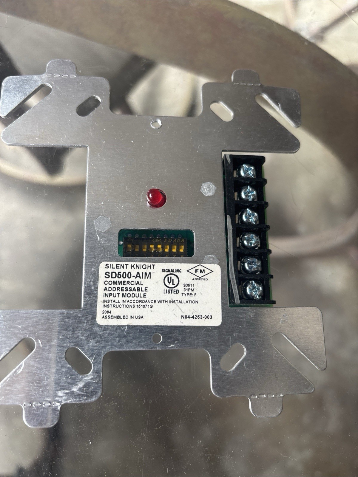 Silent Knight SD500AIM Addressable Input Module