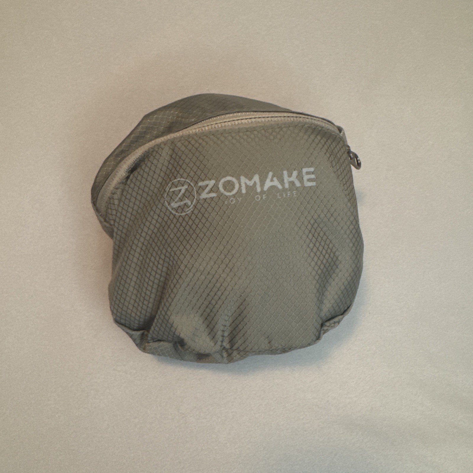 Zomake Joy Of Life Lightweight Packable Backpack Gray Travel Hiking Daypack