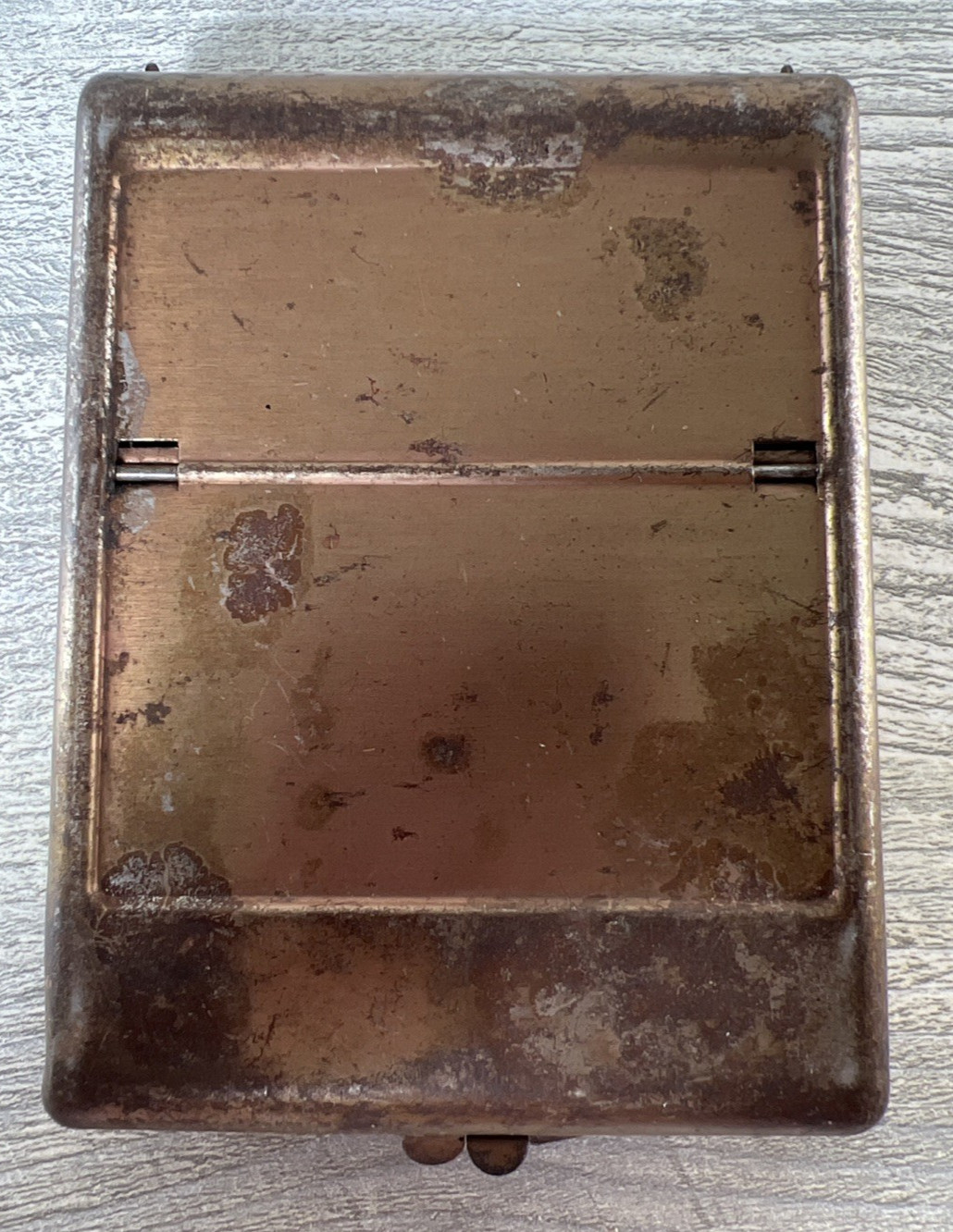 Vintage 50's P Tin Cigarette Roller "A Perfectly Blended Cigarette Tobacco"