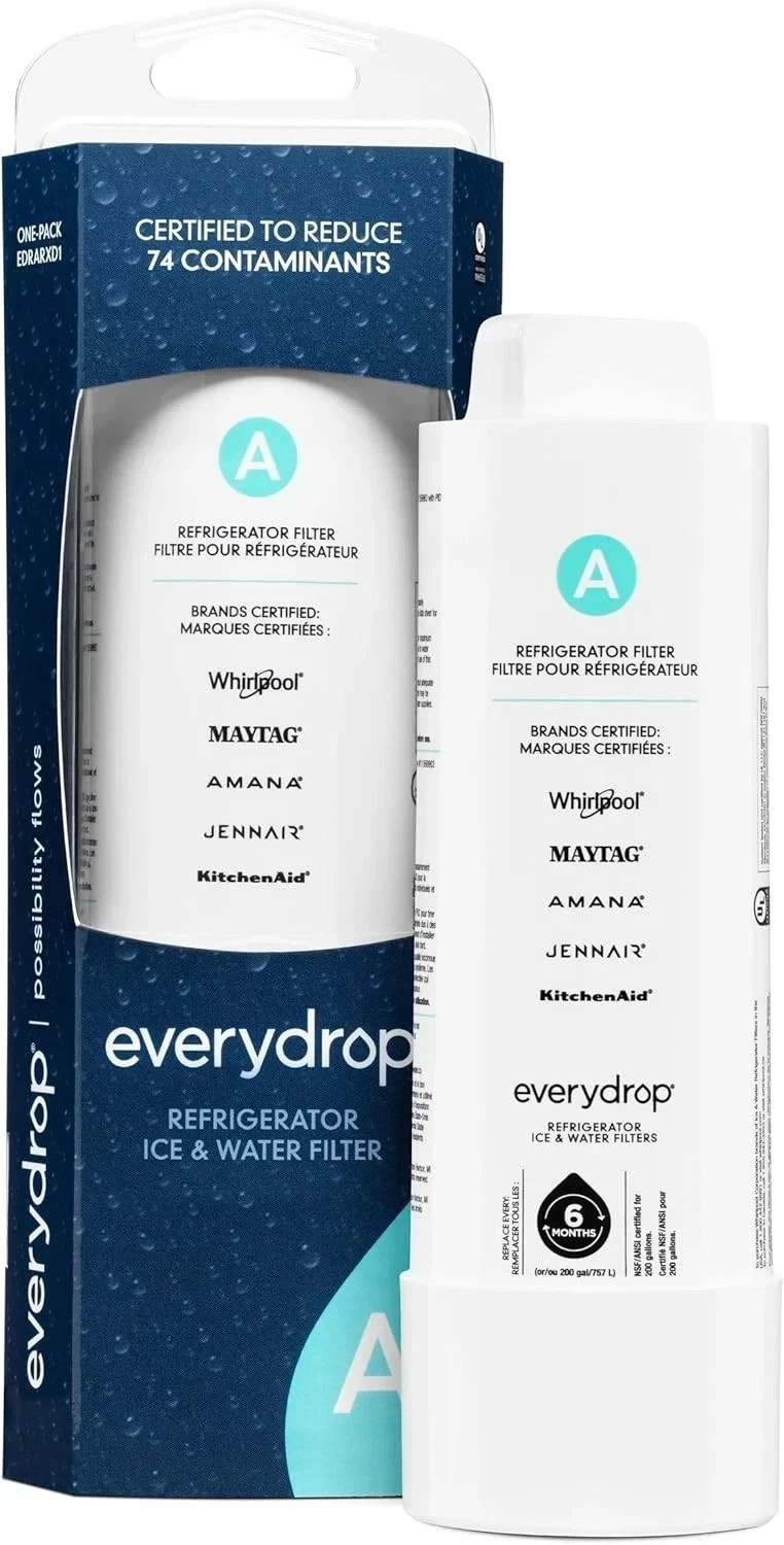 EveryDrop by Whirlpool EDRARXD1 Filter A Refrigerator Water & Ice – New sealed