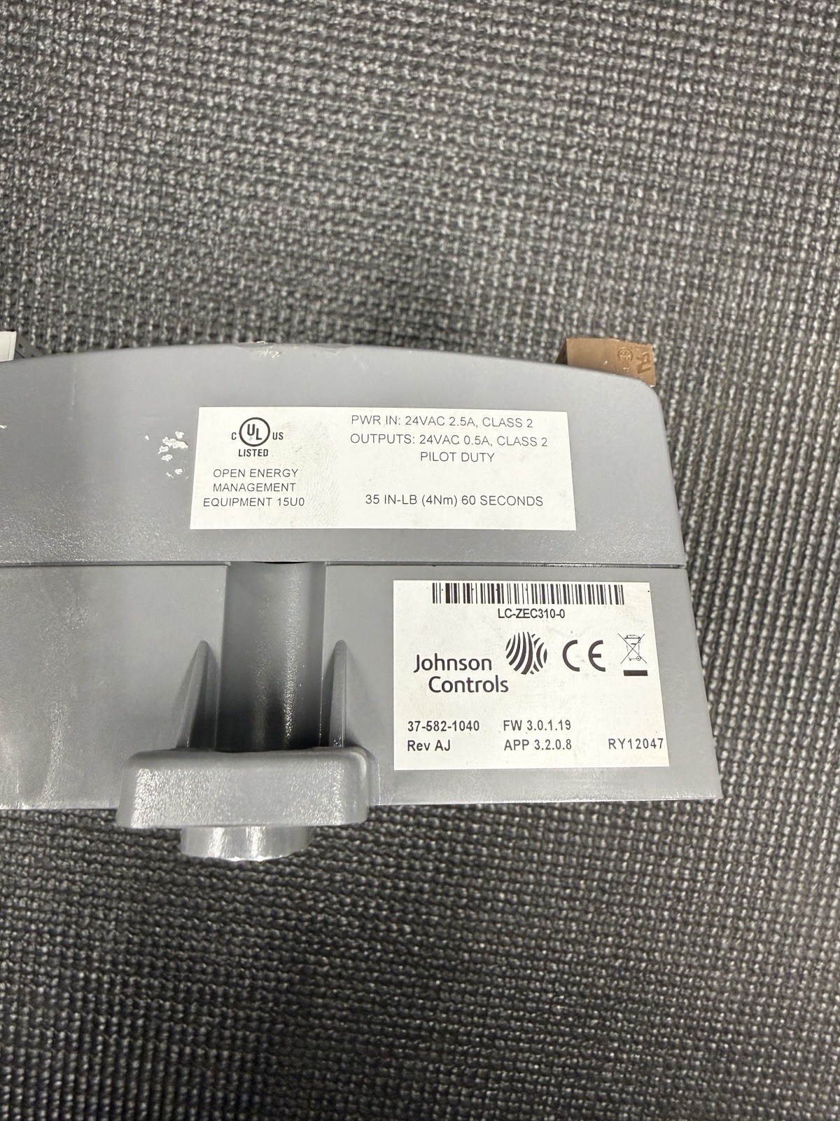 LC-ZEC310-0 - Johnson Controls Verasys