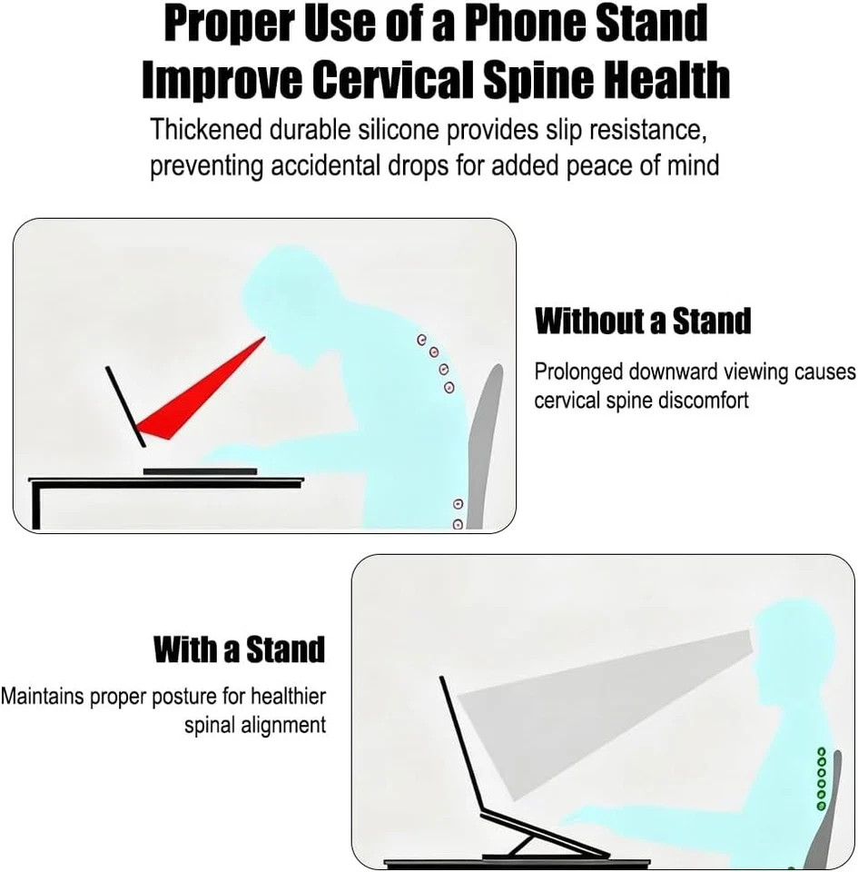 Portable Laptop Stand Adjustable Foldable Notebook Tablet Holder Computer Desk