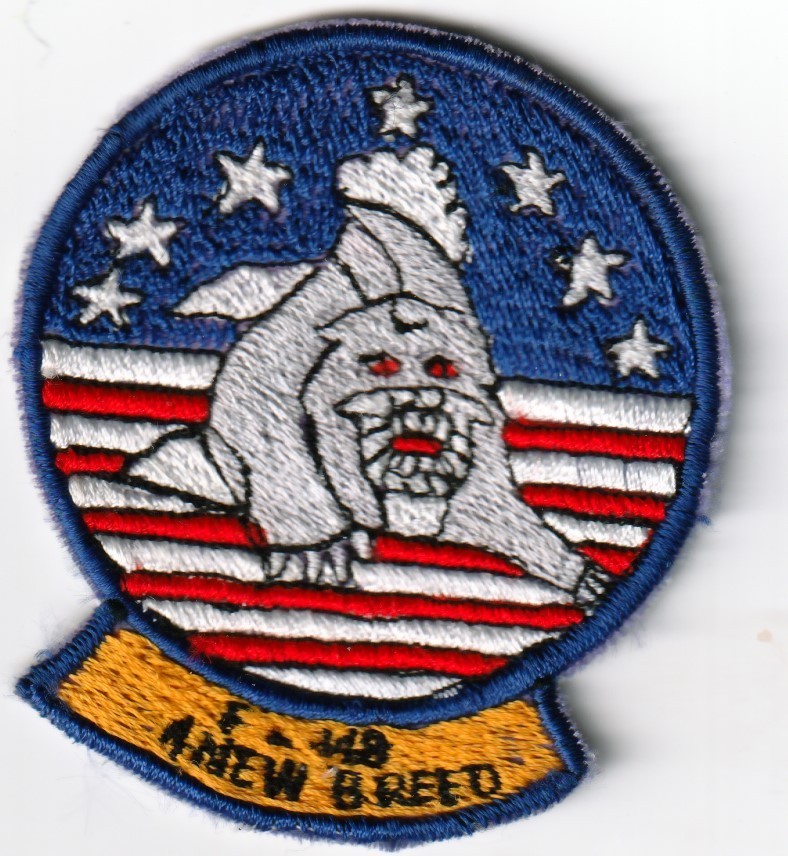 USN US Navy  Grumman F-14B Tomcat "a new breed' patch
