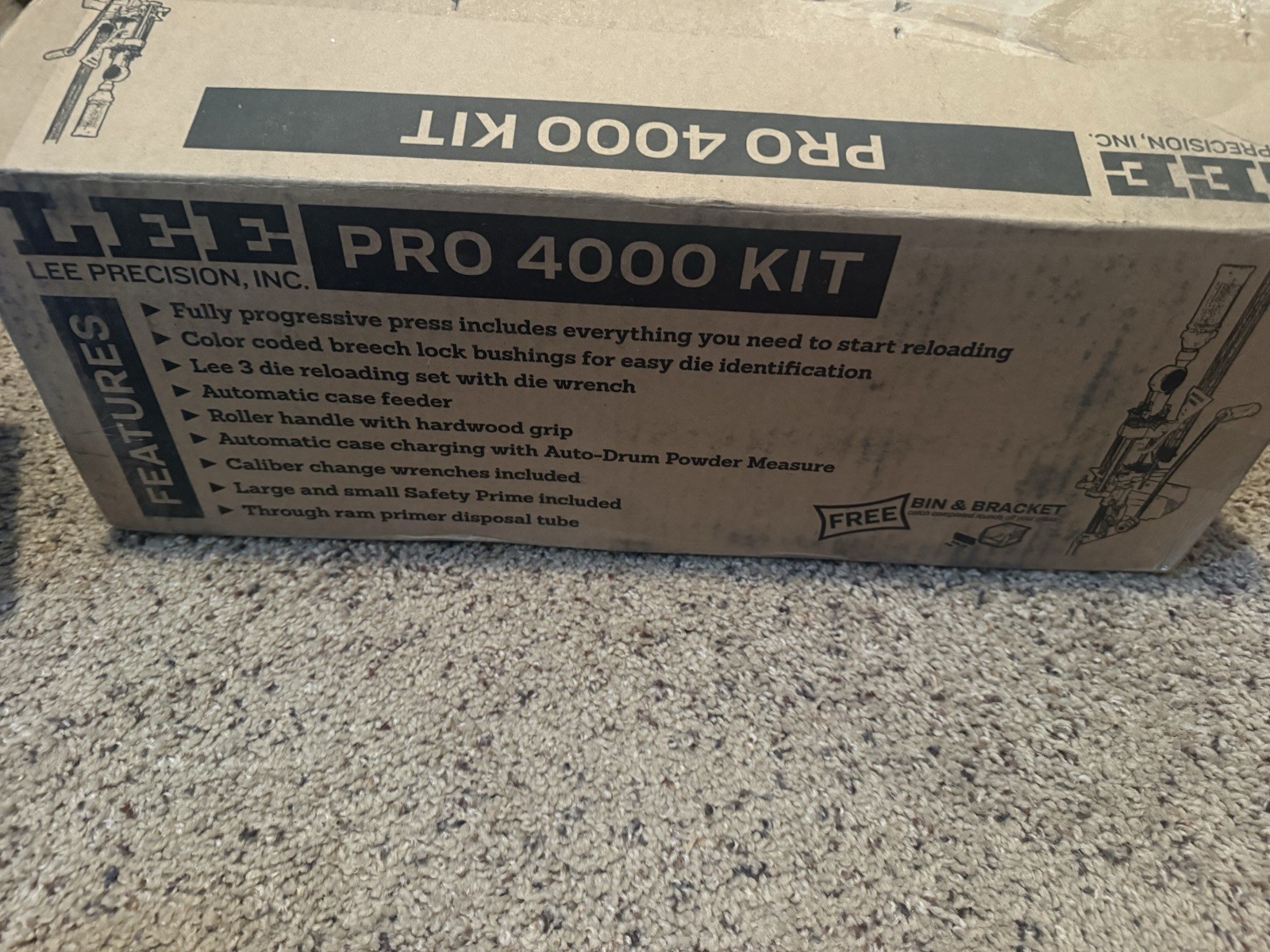Lee Precision Pro 4000 Kit Progressive Reloading Press Kit Progressive Type