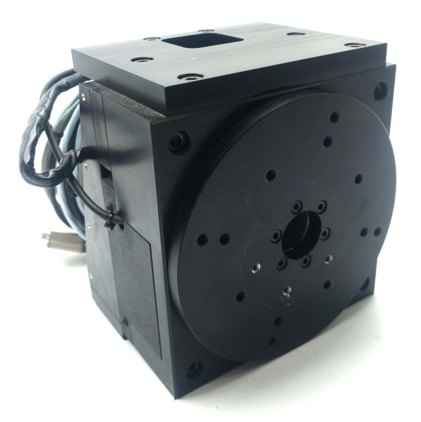 Visicon Rotary Stage w/Servo Motor & Encoder 5 13/16" Stage .0005° FineScan 80