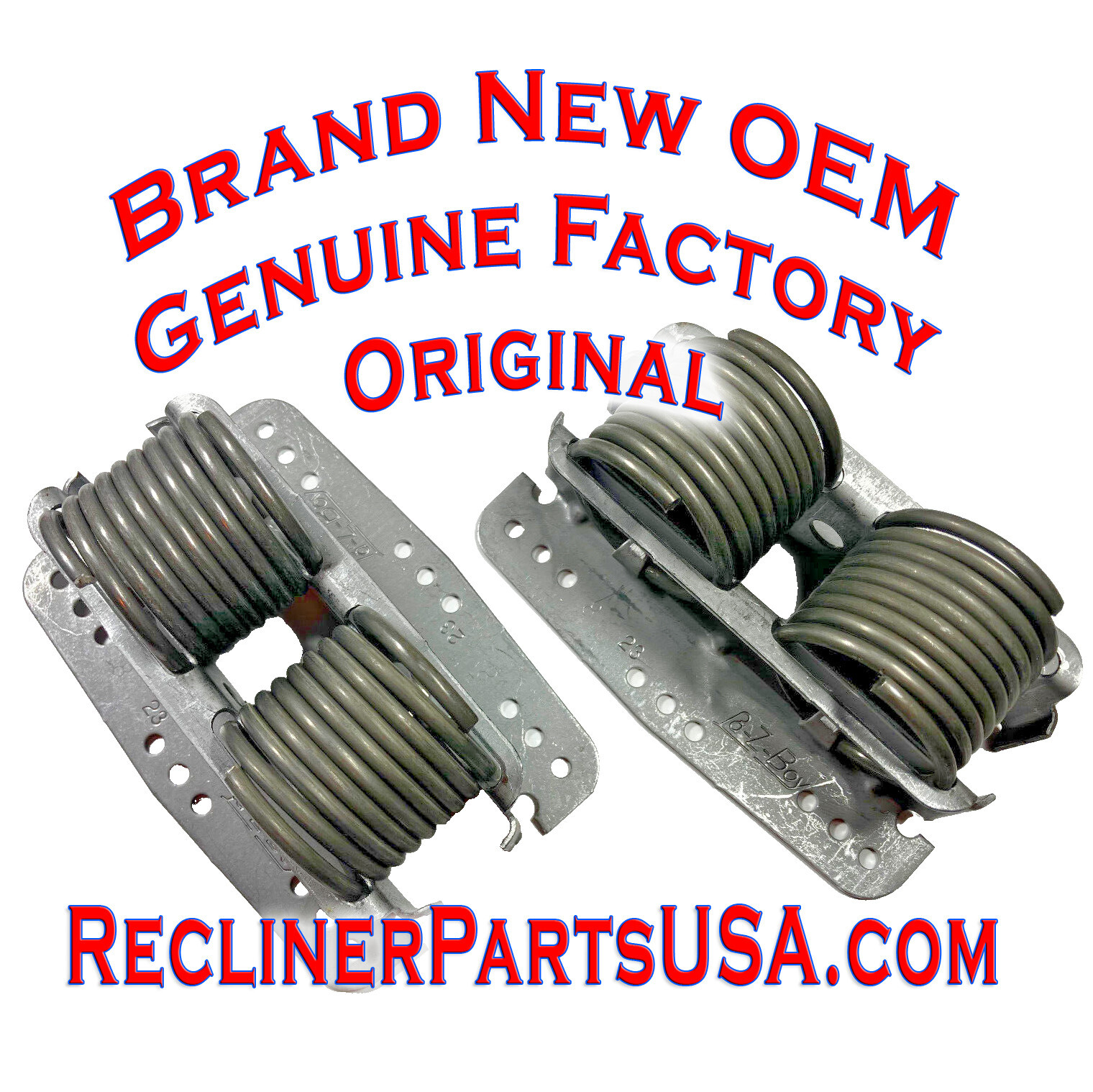 2 Replacement Genuine La-z-boy Recliner Rocker Springs lazyboy FREE SHIPPING!