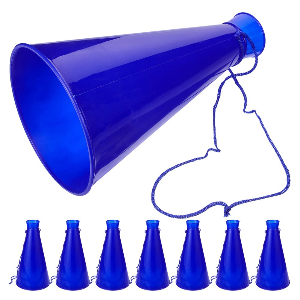 8 Pcs Noise Maker for Football Games Cheerleading Megaphone Craft
