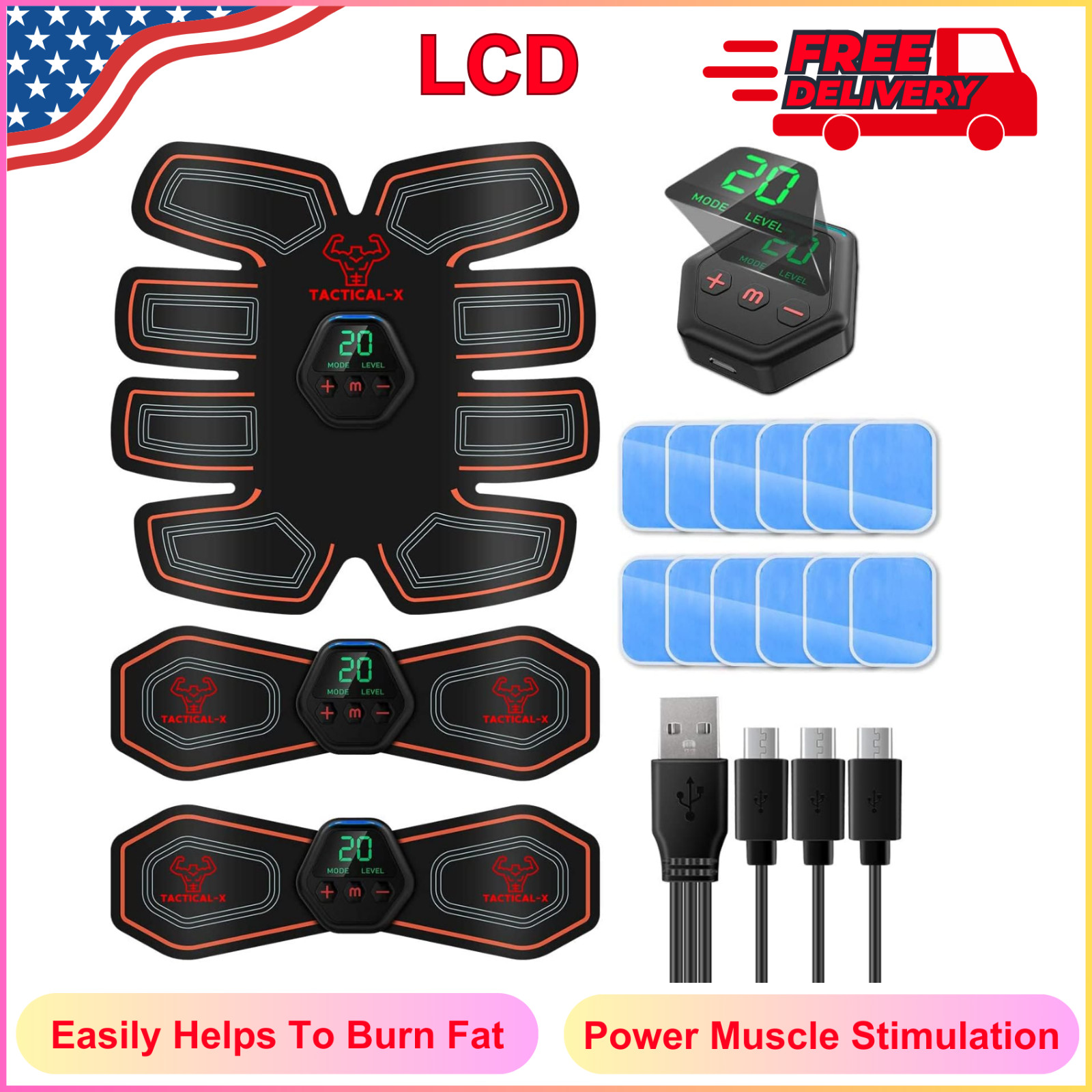 Abs Stimulator Military Grade, Vital Flex Core Ab Stimulator Military Grade, MHD