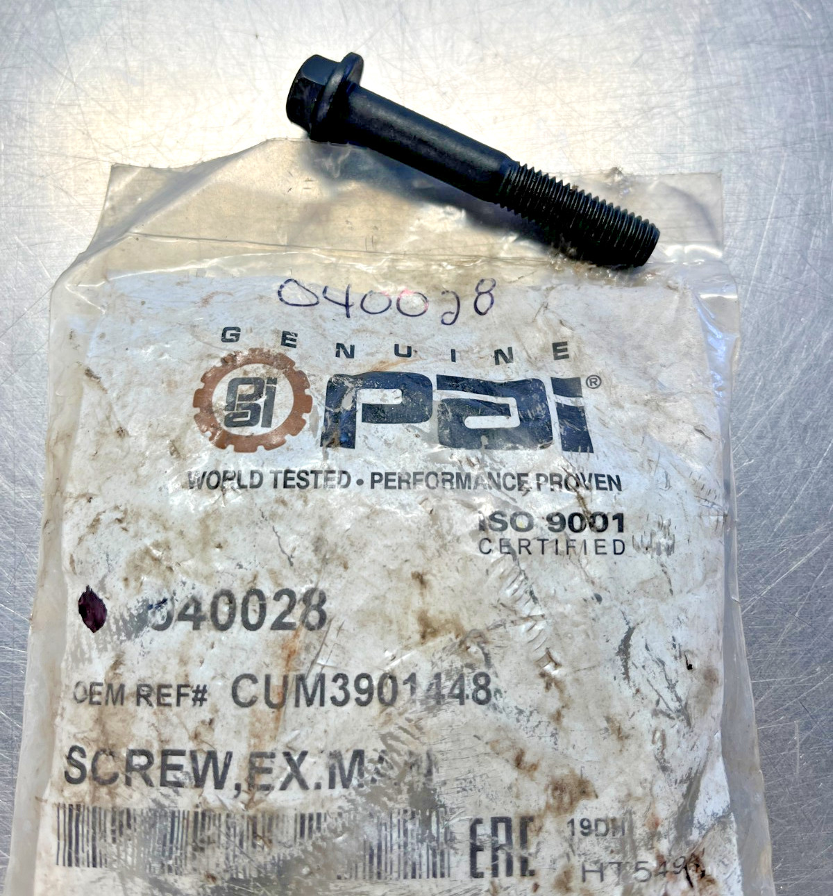 040028  PAI  Cummins  CUM3901448   SCREW   QTY of 3 SCREWS