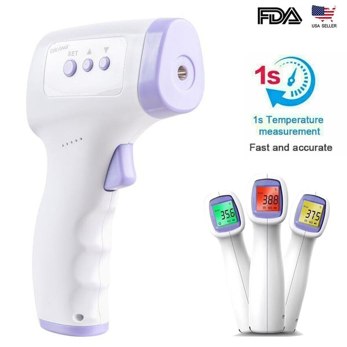 Lot of 10 New DIKANG HG01 Non-Contact Medical Infrared Thermometer Free Shipping