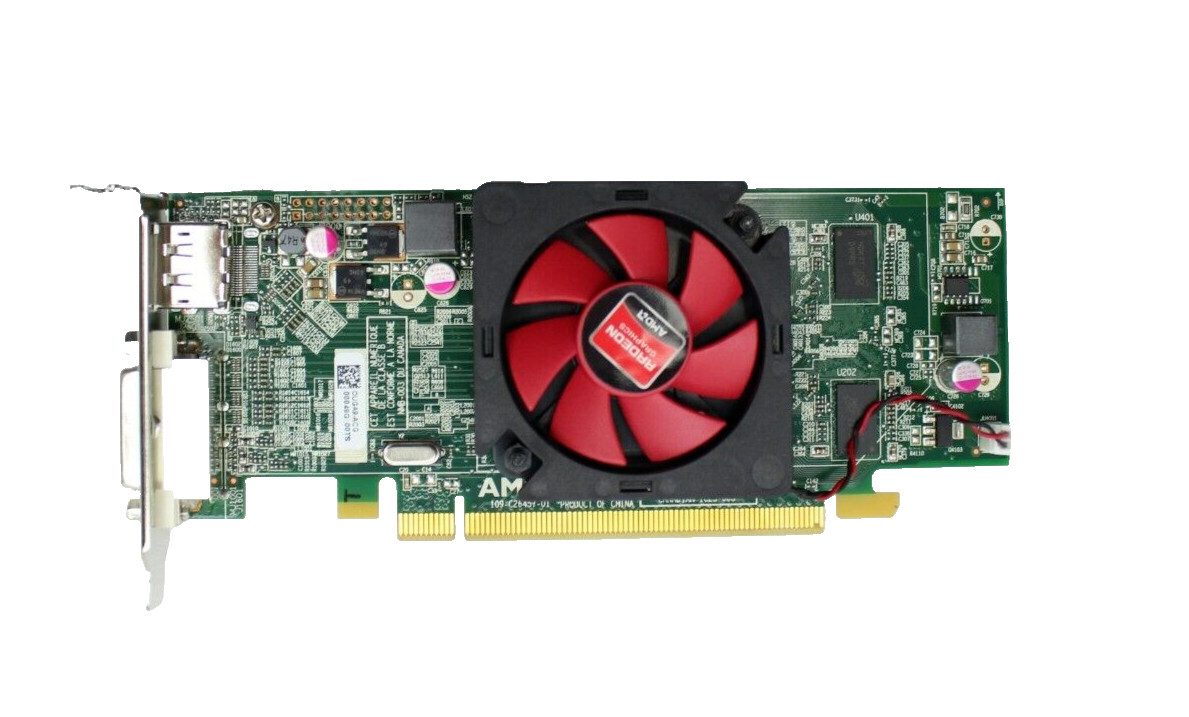 Dell AMD Radeon ATI-102-C26405 / HD 7470 1GB Low Profile Video Card DP/N 01KN8G