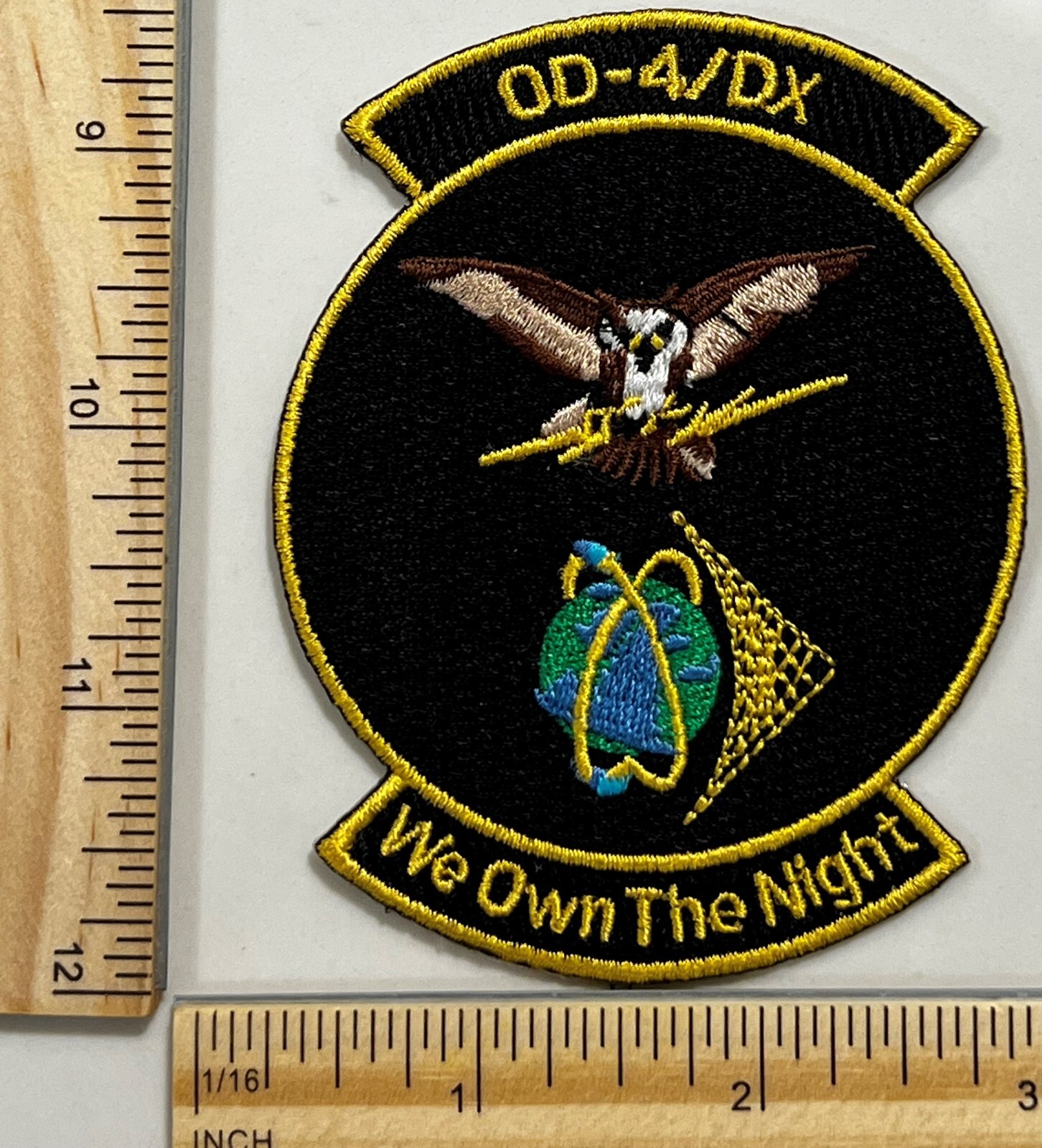 RARE - BLACK OPS MILITARY PATCH – OD-4 / DL and DX NATIONAL RECONNAISSANCE OFFIC