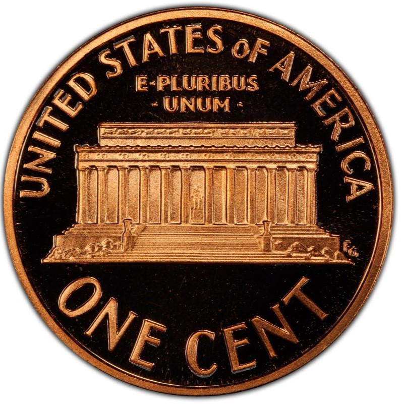 1991-S Proof Lincoln Memorial Cent 1C