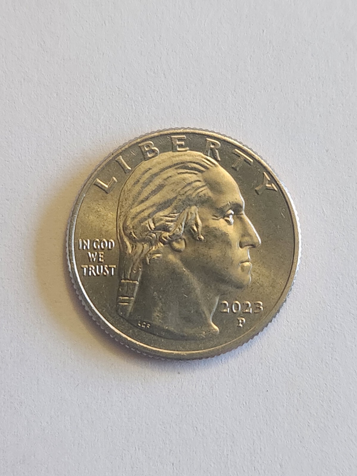 2023 Quarter New Error, P Jovita Idar Women's Quarter  “In Cod We Trust” Rare