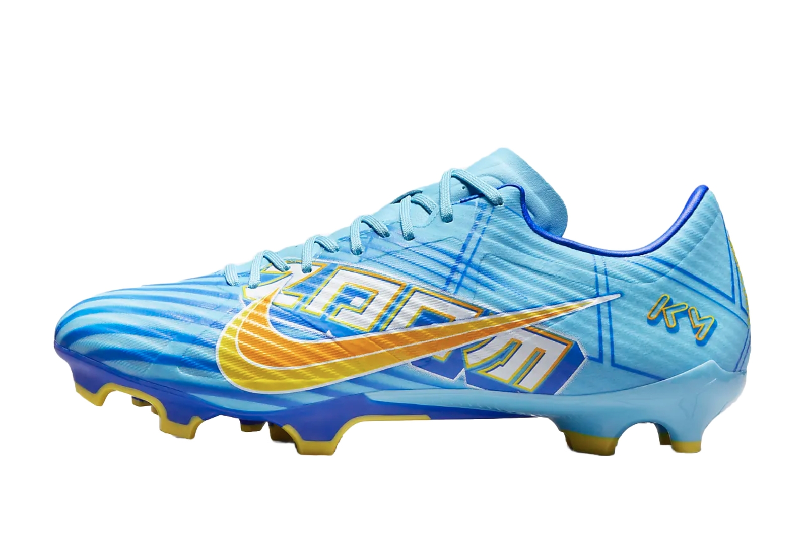 NIKE ZOOM VAPOR 15 ACADEMY KM FG/MG BLUE SOCCER CLEAT DV0707-400 MENS SZ 11.5