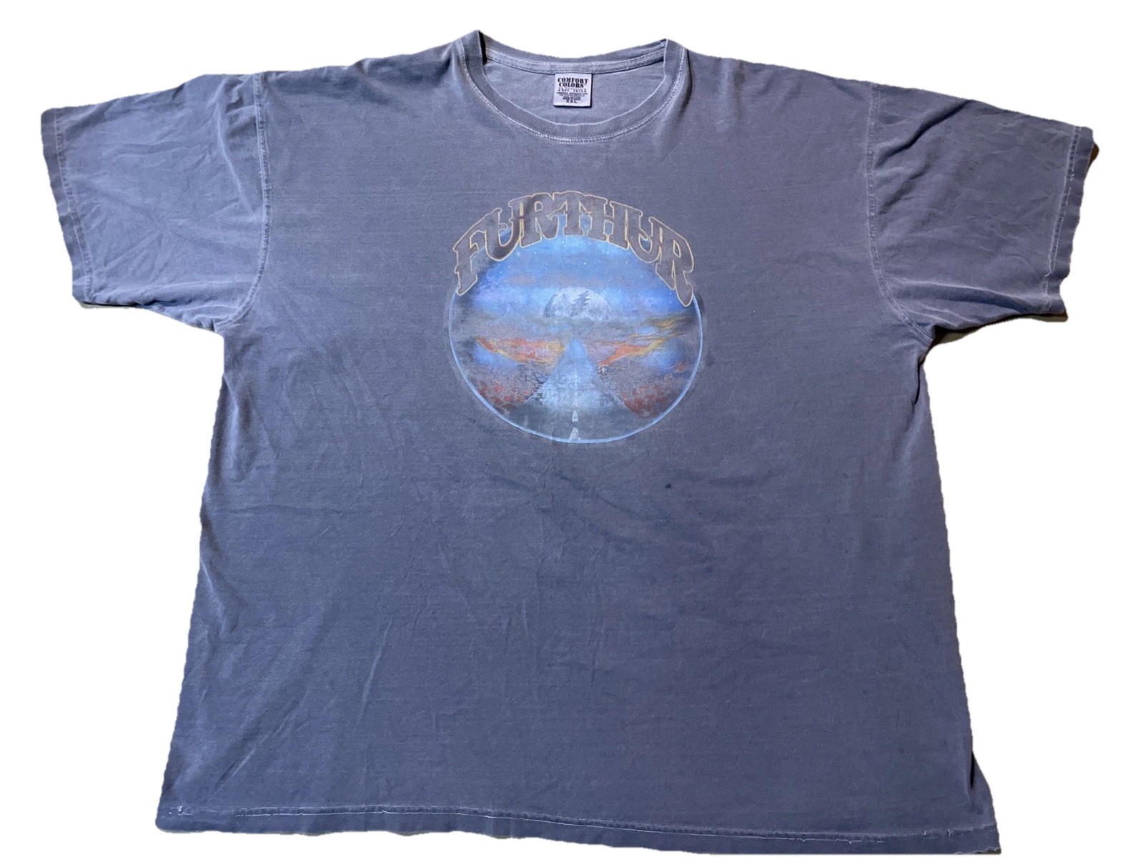 Grateful Dead / Furthur Tour Shirt Comfort Colors XXL w Bob Weir & Phil Lesh