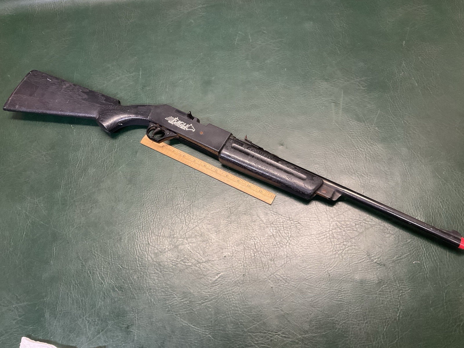 Vintage DAISY "EAGLE" Powerline 856 Pellet BB Gun .177 CAL ~ Works