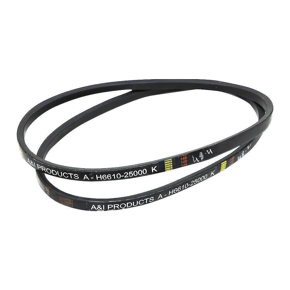 66101-25080 2 Belts Fits Kubota G1700 G1800 G1800S G1900 G1900S G2000 G2000S