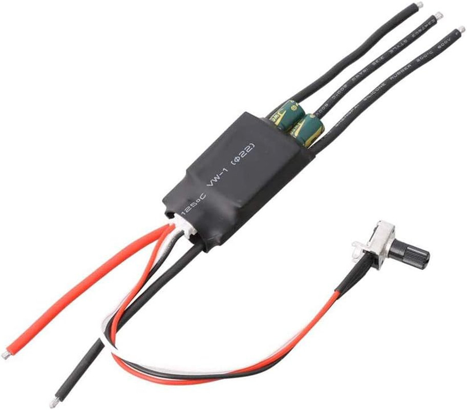1 Pcs 3-phase Three-Phase DC 7-24V Brushless Hallless BLDC Motor ESC Speed Contr