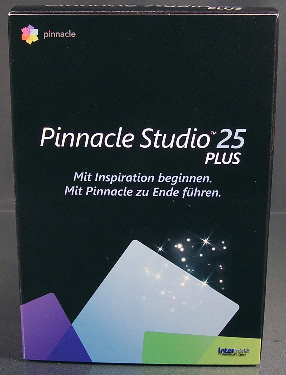 Pinnacle Studio 25 Plus Full Version Box + DVD 4K Video Software + Manual NEW