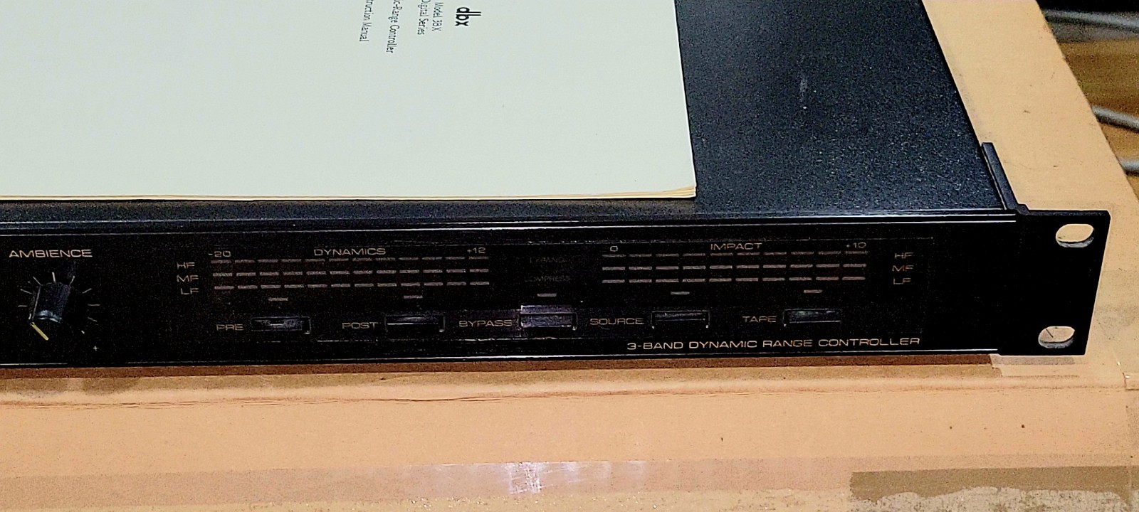 Beautiful DBX 3BX-DS Digital Series Dynamic Range Controller Expander