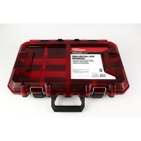 Hyper Tough Hyper Stack Modular Shallow Organizer with Movable Dividers