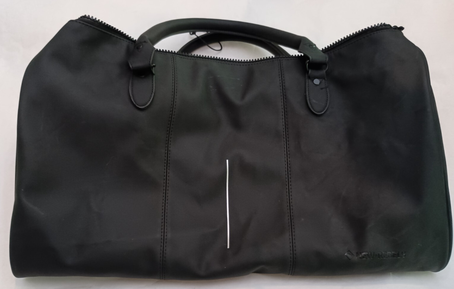 New Rebels MART Weekender Water Resistant Duffel Bag - Black
