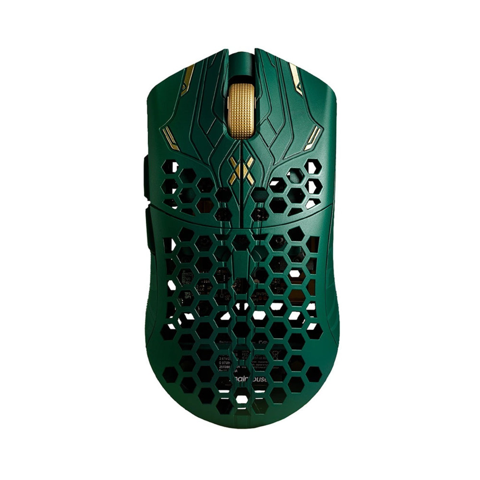 Finalmouse UltralightX Prophecy Tarik Wireless Gaming Mouse 8000Hz Green Esports