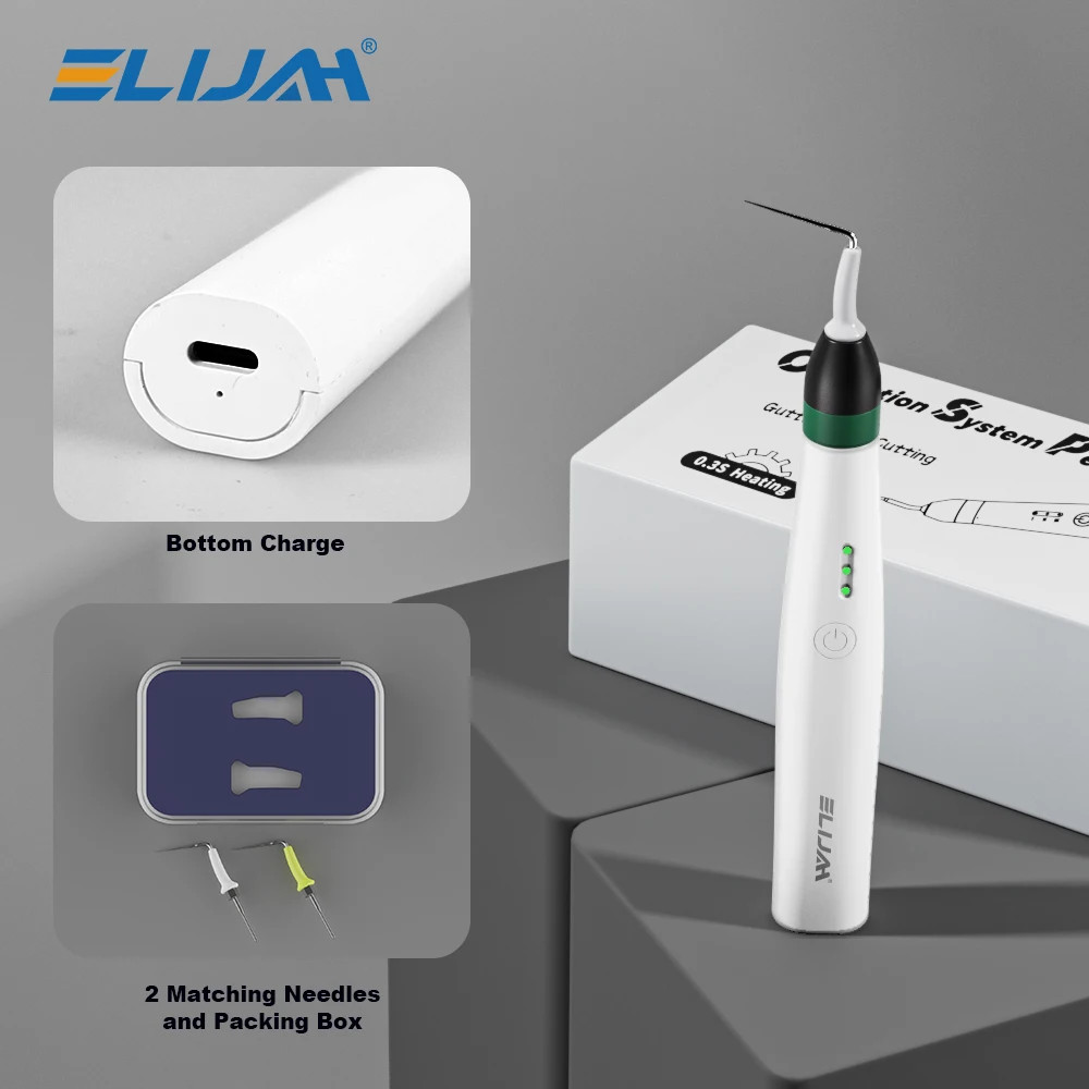 Dental Cordless Endo Gutta Percha Endodontic Heated Pen Obturation System+2 Tips