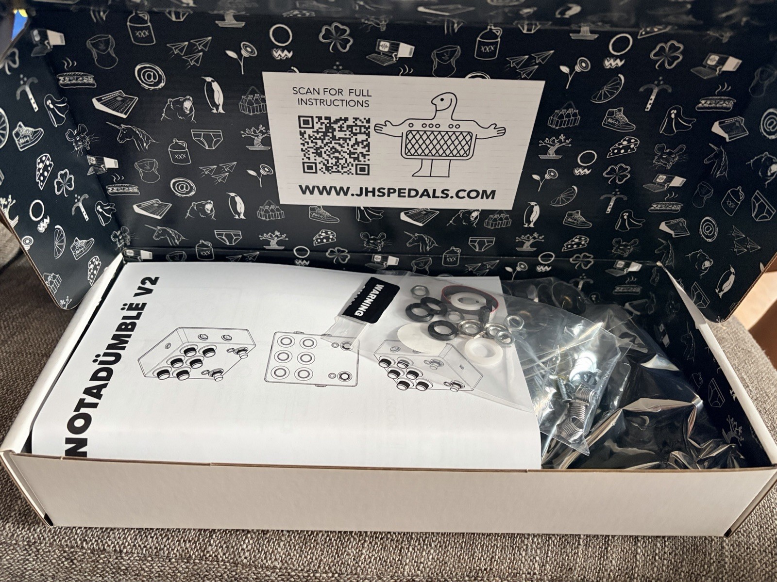 JHS NOTADÜMBLË V2 . New and unassembled Notadumble
