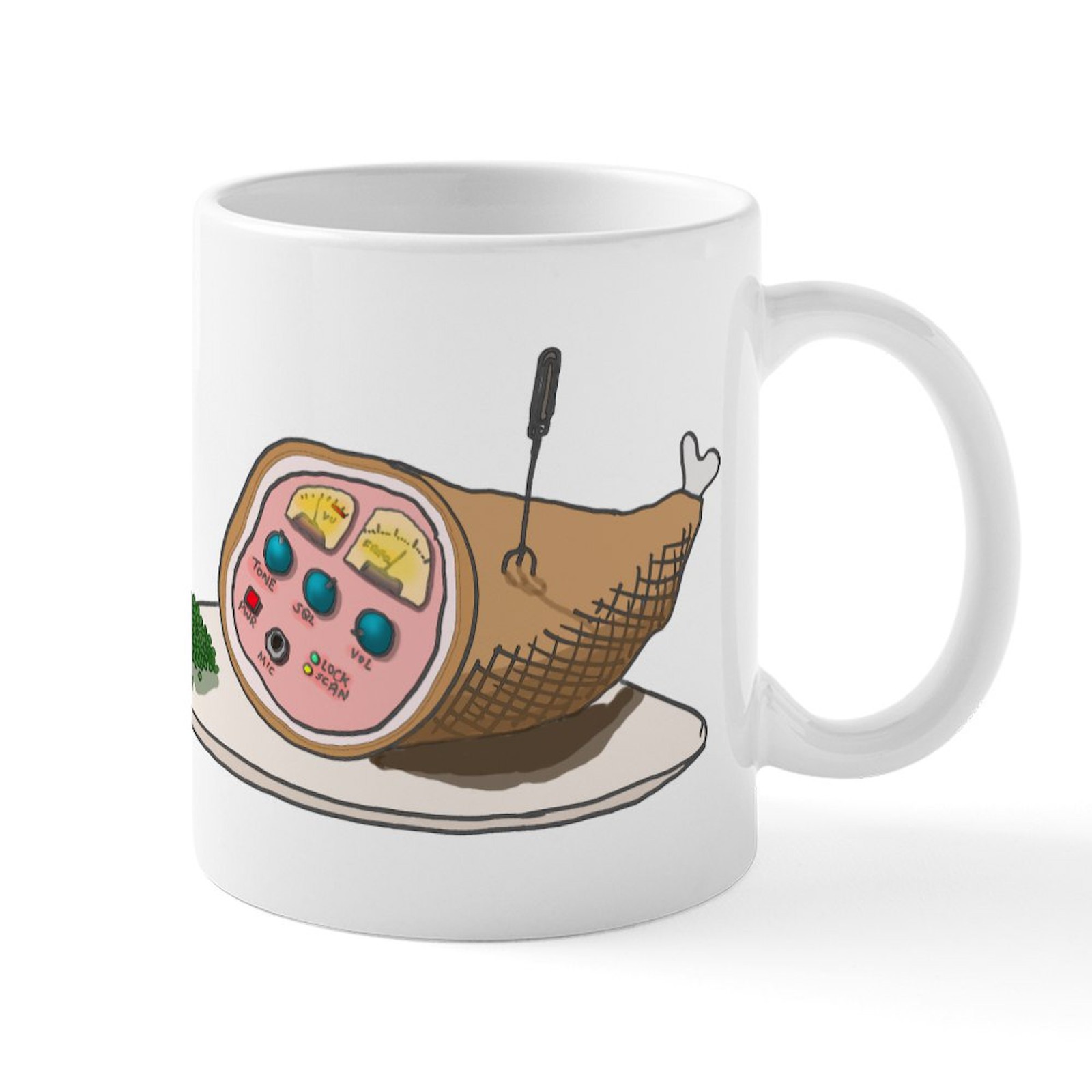 CafePress SAT_Hamradio Mugs 11 oz Ceramic Mug (2022893627)