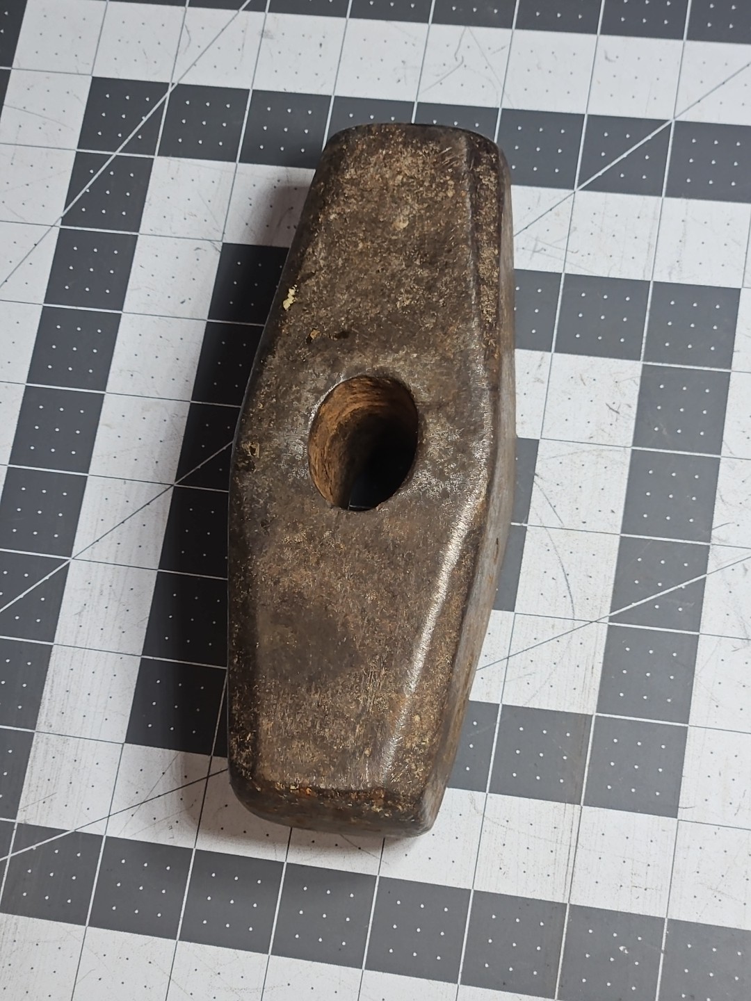 10LBS SLEDGE HAMMER HEAD ONLY MADE IN USA Temper GUC Replacement Head Patinad