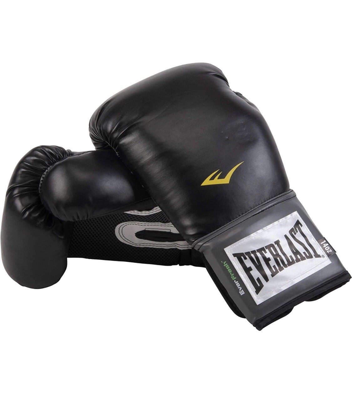 Everlast Pro Style Training Boxing Gloves 12 oz Black Sparring MMA