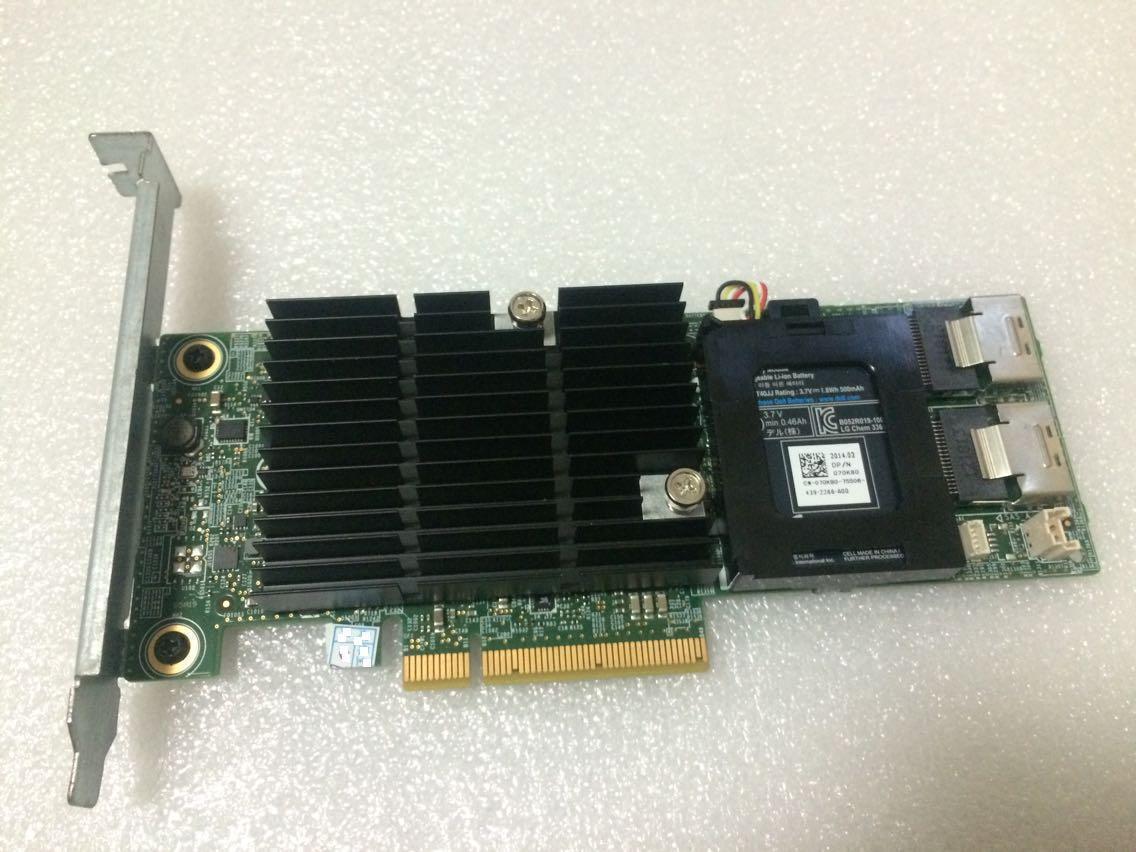 DELL PERC H710 ADAPTER 512MB CACHE 6Gbp/s SAS controller raid PCIE PN 0VM02C