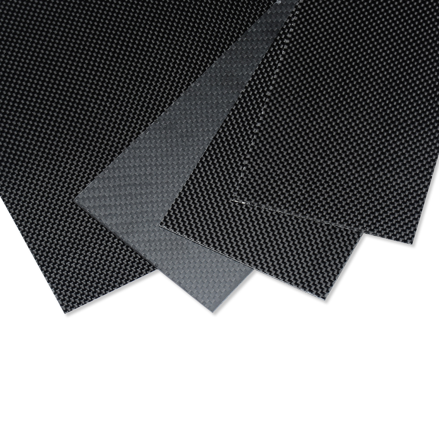 100x500x2mm Carbon Fiber Plate/Panel/Sheet  3K Plain Weave High glossy surface
