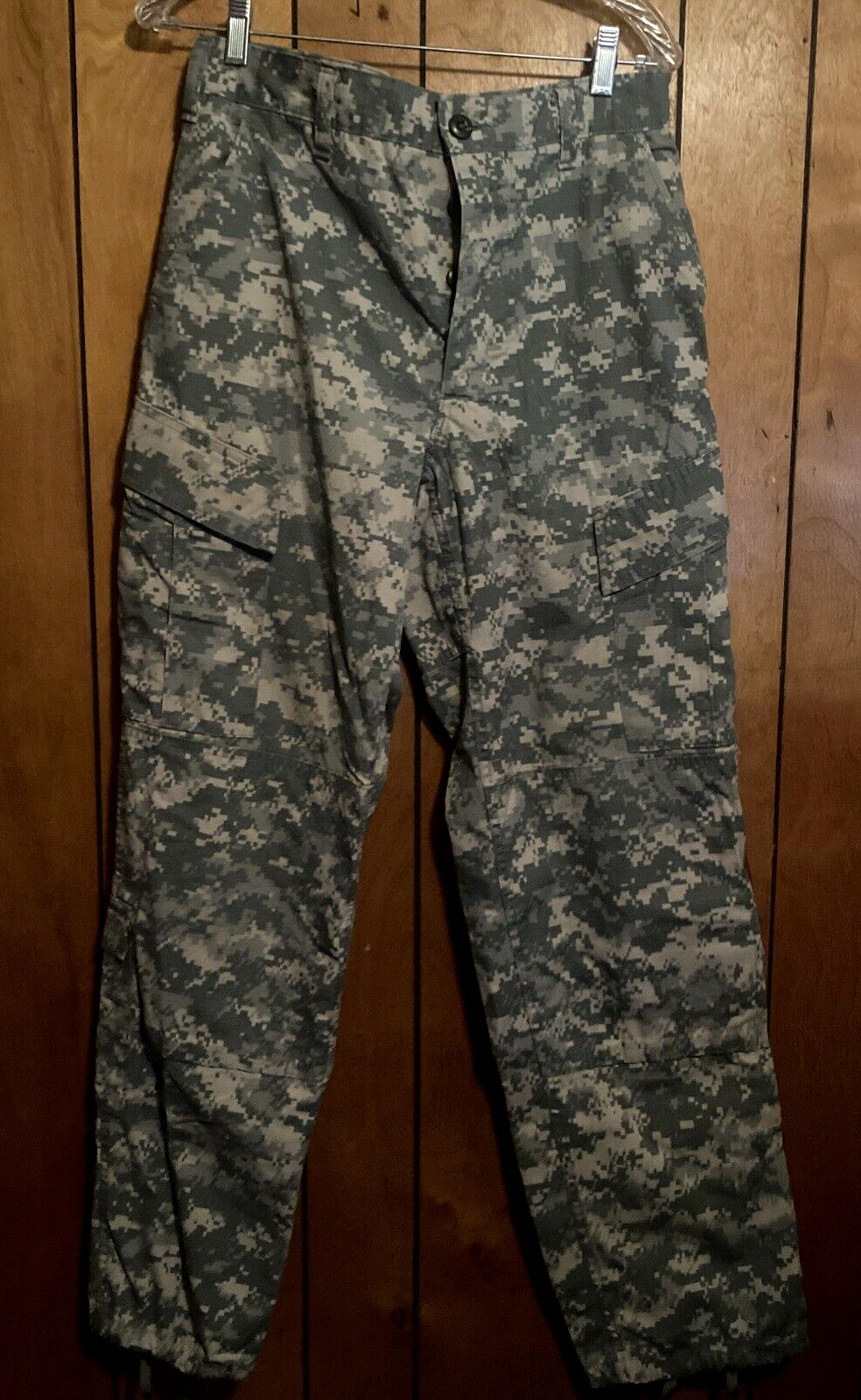 US Army ACU Combat Uniform Trousers Digital Camo Pants Sz 32x32,5