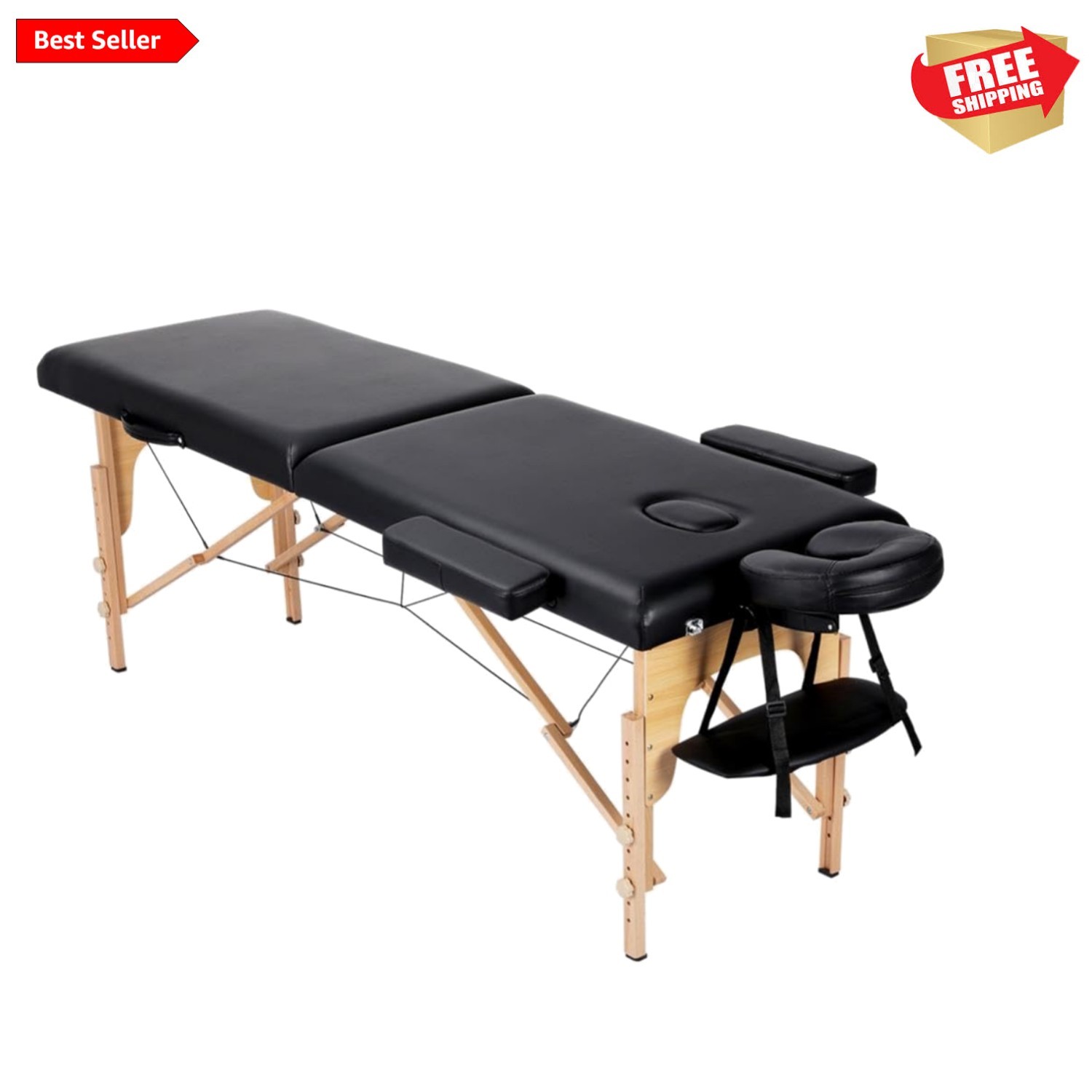 Massage Table Lash Bed Portable Massage Spa Bed Beauty Tattoo Table Adjustabl...
