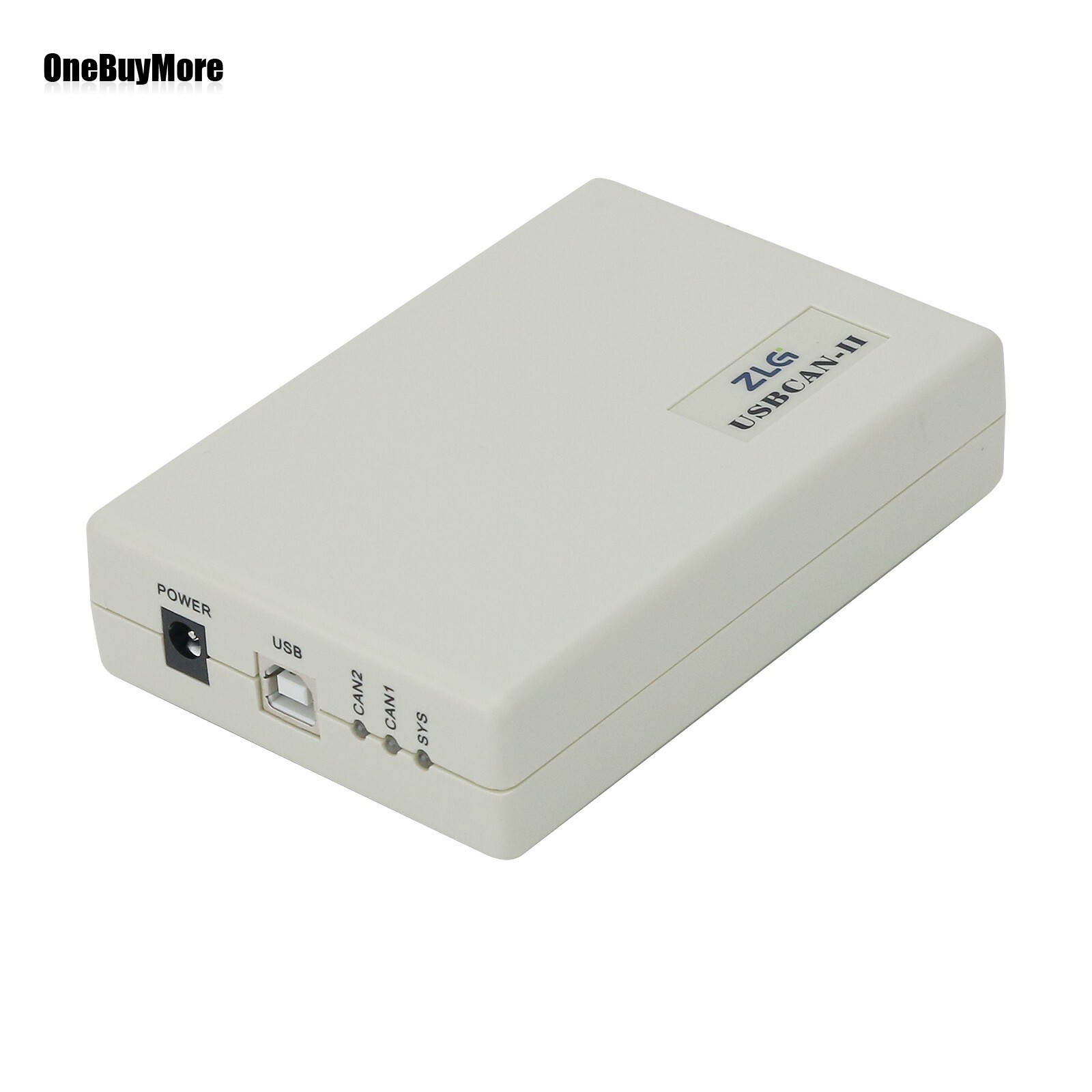 ZLG USBCAN-II USB to CAN Adapter CAN Bus Analyzer Debugger w/ 2CH CAN Interface