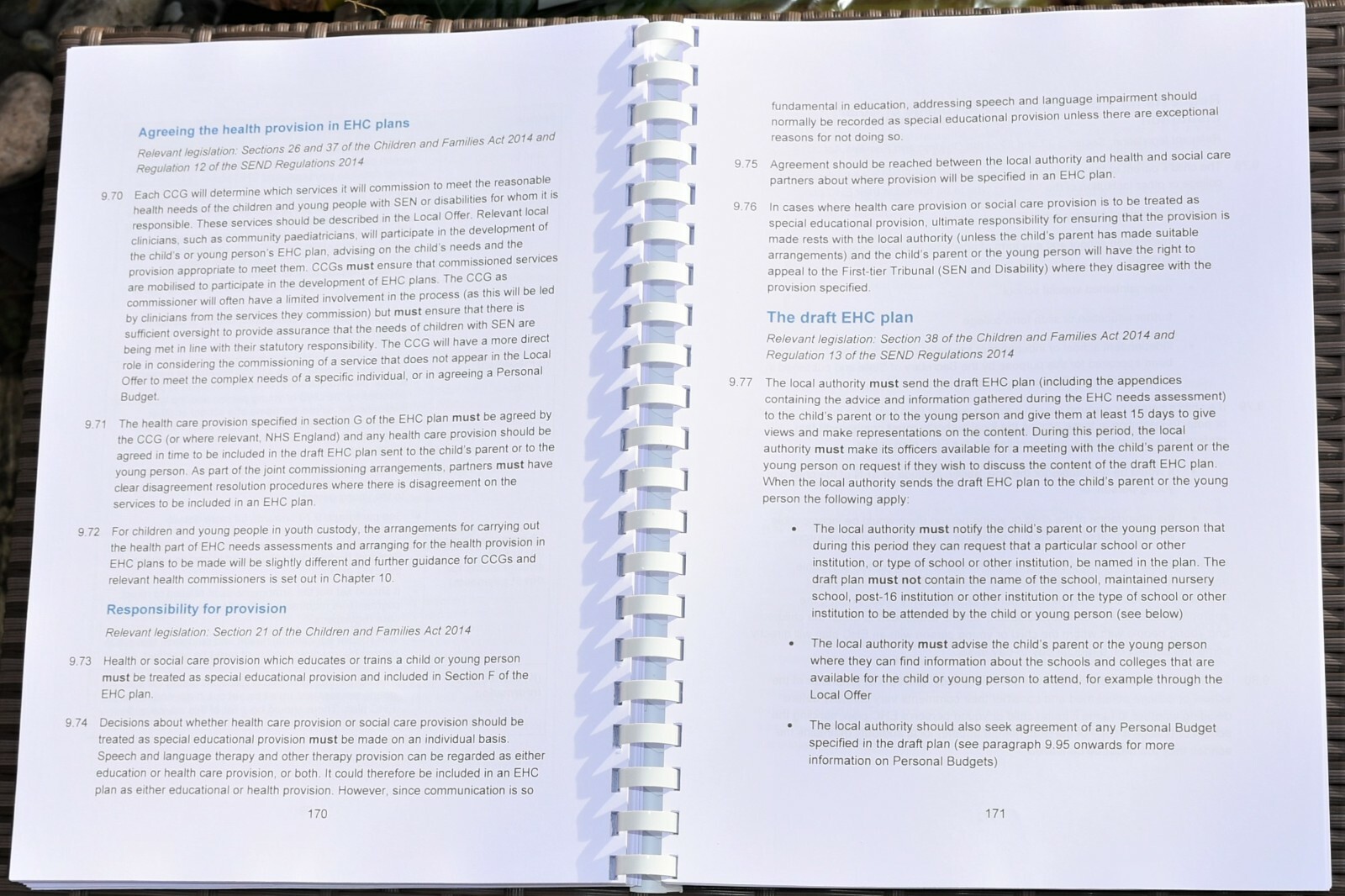 SEND Special Educational Needs & Disability Code of Practice: 0 - 25 Years 2024